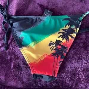 Rasta bikini bottom